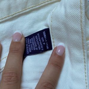 ⚡️ White Target Skirt